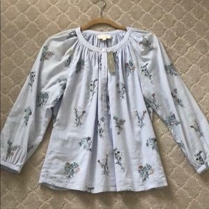 J.Crew Peasant Top